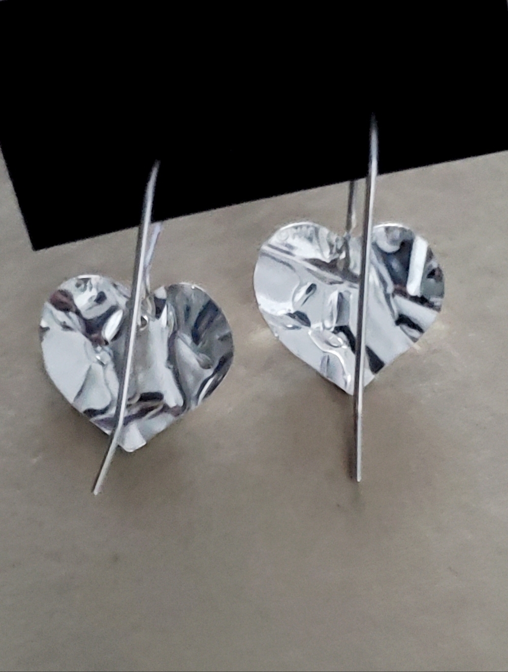 Harry Mason Of California Sterling Silver Leaf Earrings - Picture 4 of 9